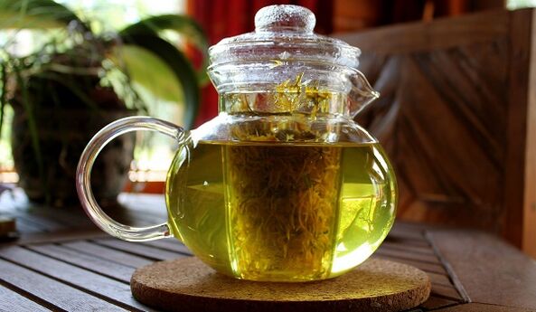 decocción de hierbas para la osteocondrosis cervical